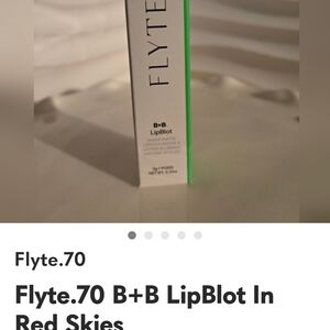 B+B LipBlot Lipstick - Red Skies FLYTE.70 NWOT